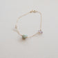 Jade, Amethyst & Quartz Bracelet