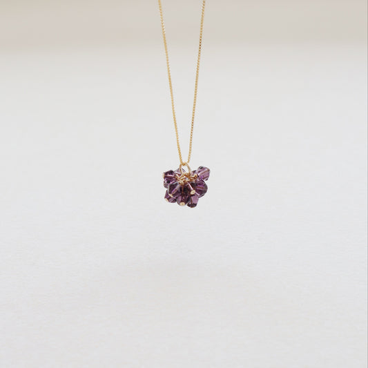 Amethyst Grape Necklace