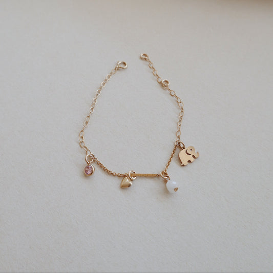 Elephant Charms Bracelet