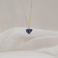 Raw Sapphire Necklace