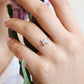 Letter Chain Ring PeacePiecesJewelry
