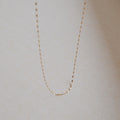 Lip Chain Gold Necklace 50CM - PeacePiecesJewelry