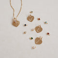 Heart Gold Pendant - PeacePiecesJewelry