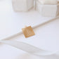Quran Verse Square Gold Pendant - PeacePiecesJewelry