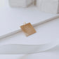 Quran Verse Square Gold Pendant - PeacePiecesJewelry