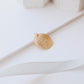 Quran Verse Gold Round Pendant - PeacePiecesJewelry