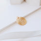Quran Verse Gold Round Pendant - PeacePiecesJewelry