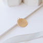 Quran Verse Gold Round Pendant - PeacePiecesJewelry