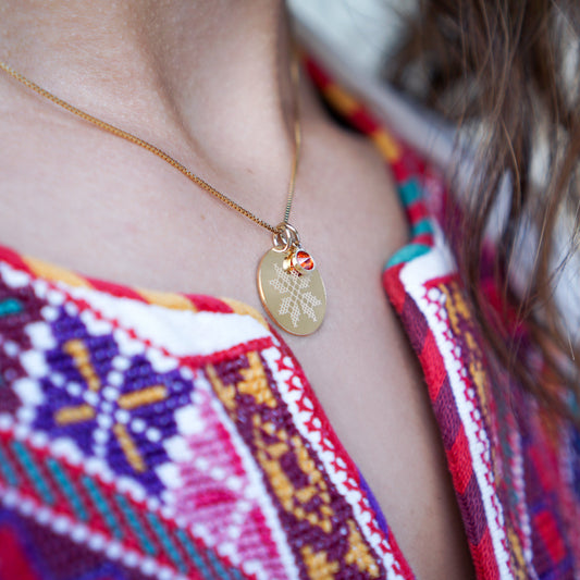 Bethlehem Necklace with Stone PeacePiecesJewelry