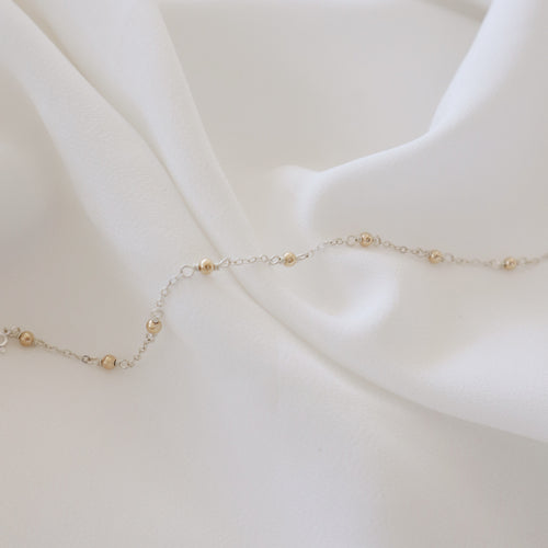 Beads Mixed Chain Bracelet Peace Pieces Jewelry