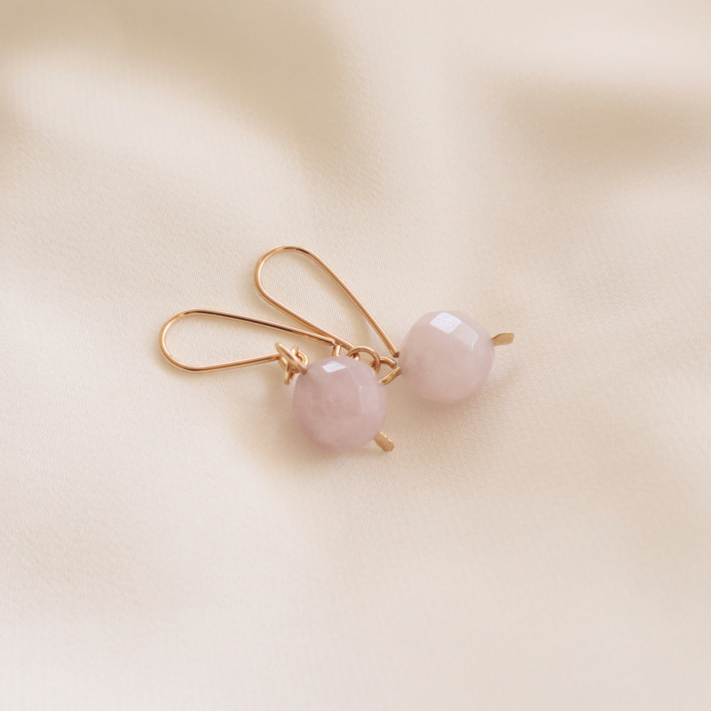 Light Amethyst Drop Earrings Peace Pieces Jewelry