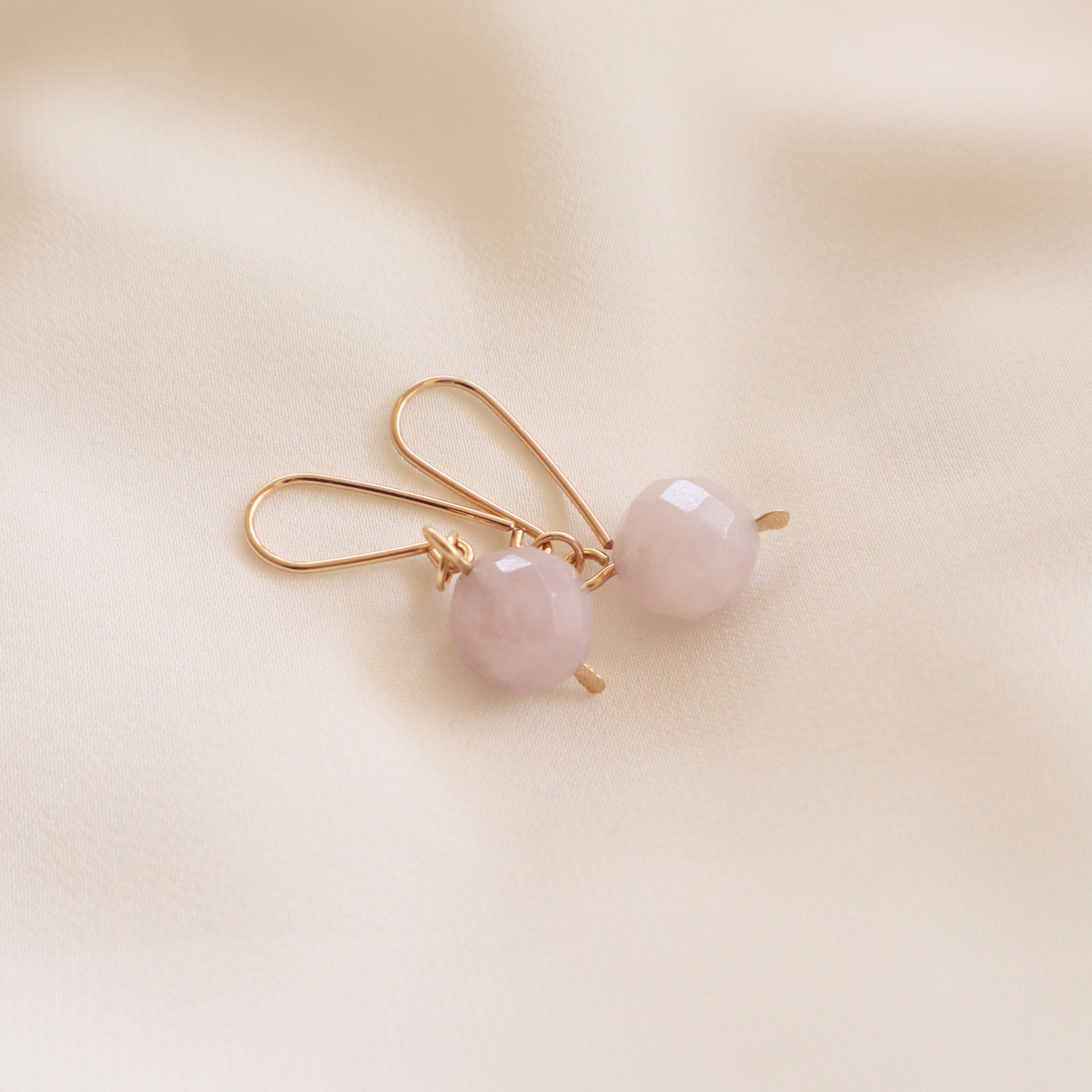 Light Amethyst Drop Earrings Peace Pieces Jewelry