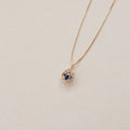 Sapphire Sealed Necklace Peace Pieces Jewelry