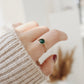 Agate Dark Green Ring