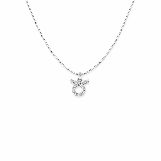 Taurus Zodiac Sign Necklace - PeacePiecesJewelry