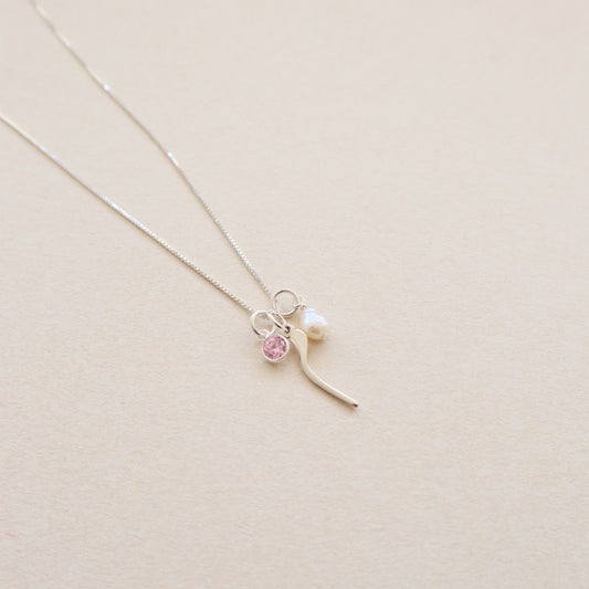 Arabic Letter Charms Necklace