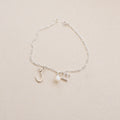 silver Gemini Bracelet