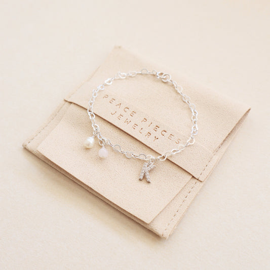 Heart Gemini Charms Bracelet